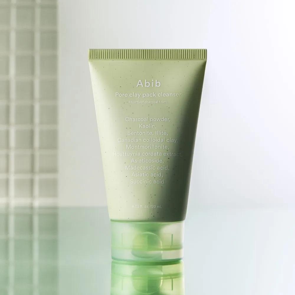 Pore Clay Pack Cleanser Houttuynia Charcoal Pack-to-Foam 120ml