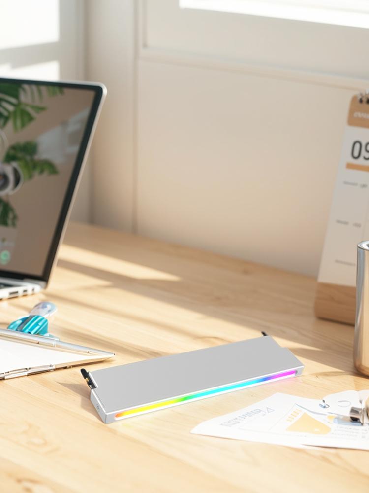 Memory Module Heatsink 5V 3PIN ARGB AURA Sync Aluminum Alloy Memory Module Cooler DDR3 DDR4 DDR5 for Desktop Computer PC Memory