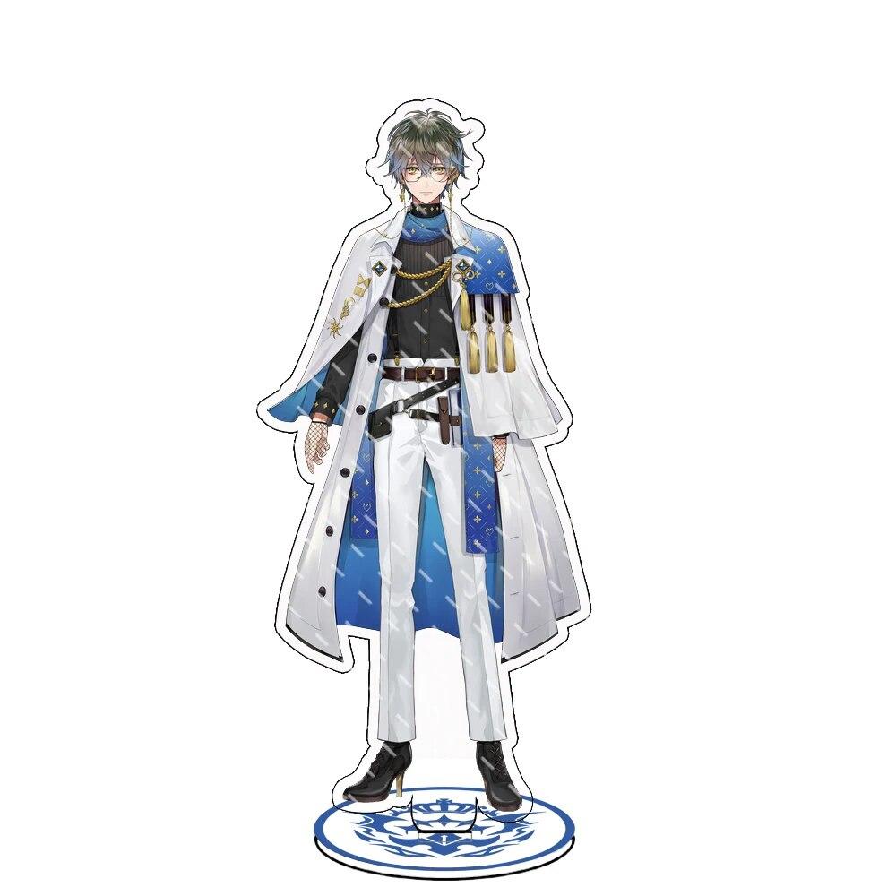 Anime Luxiem VTuber Akrylový Stojan Shu Mysta Luca Ike Vox Postava Modelka Talíř Dekor Dekor Fanoušci Dárky Cosplay Hot Key Chains