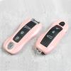 Morandi Pink Key Shell for Porsche: Cayenne, Macan, 911, Panamera, 718, Taycan