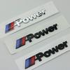 FD23-M Power Emblem Decal Decoration 1Pcs 3D Metal Car Badge Sticker For G30 G32 G01 G20 G42 G60 F30 F40 F20 F01 E46 E60 E90 E87