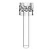 DIY Clear Aquarium Skimmer Acrylic Lily Pipe Spin Surface Inflow Outflow Water Plant Tank Filter Cleaning Fish Tank Accessories