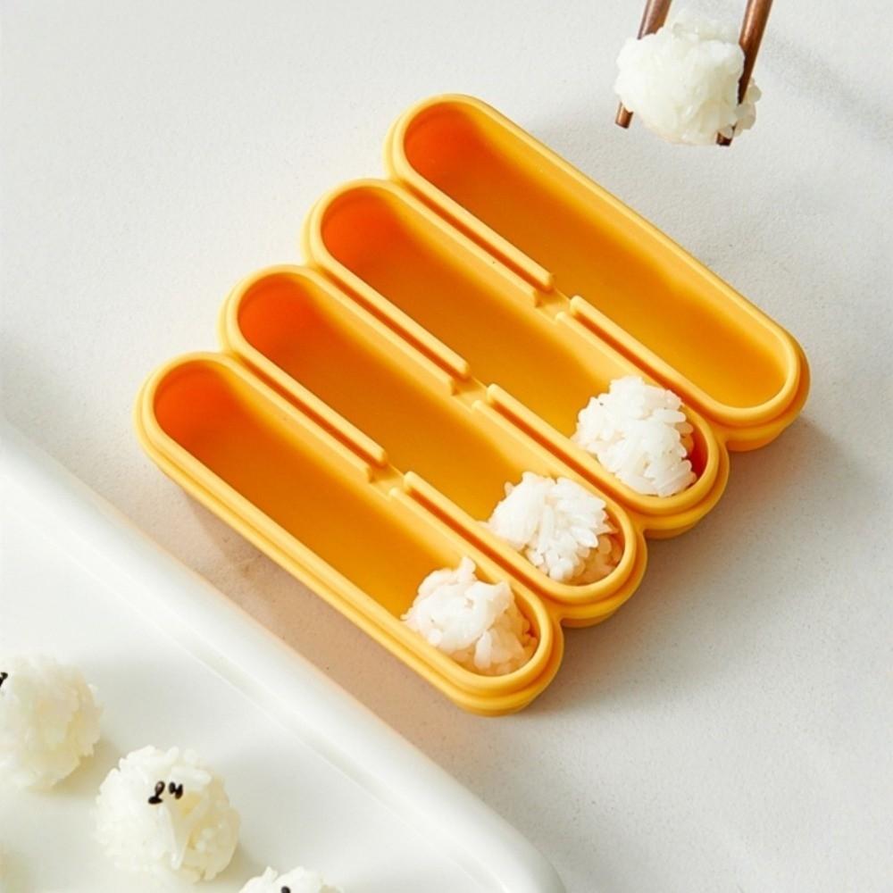 Durable 4-Grid Long Ice Block Mold DIY Food Grade Silicone ICE Cream Mold with Cover Easy Release Ice Beverage Mate Freezer Use