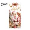 Seasonal Home Beautification Christmas Window Clings Cute Snowman Santa Penguin Reindeer Stickers for Waterproof PVC Decor Glass Reusable