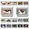New Cute Colored Cats Dogs Leaf Italian Charm Fit 9mm Stainless Steel Women DIY Bracelet Fashion Jewelry