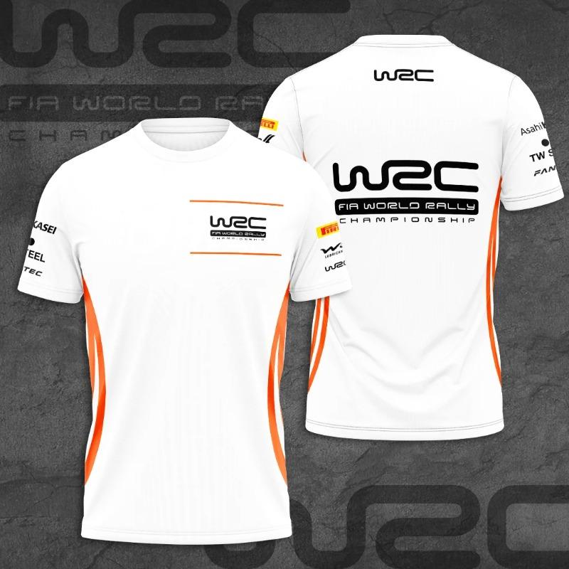 Outdoor Team Racing Rally Fans Jersey Men's Breathable Sport T-Shirts 3D Print Men Summer Oversized Fashion T Shirt Tees Tops
