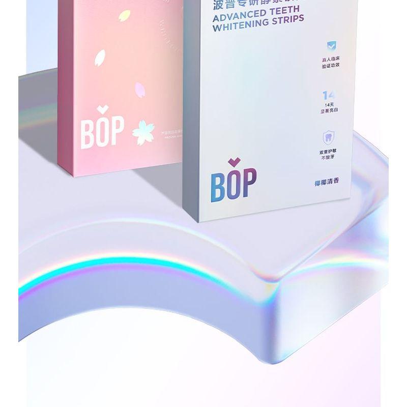 BOP - Advanced Teeth Whitening Strips - 2 Flavors