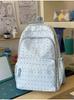 Schoolbag Sakura Milk Soft Mist Light Yellow Star Trail Round Chapter Schoolbag Korean Ins Refreshing Summer Sweet Sister Travel Class Backpack