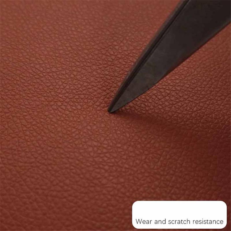 0.8mm Thick Self-Adhesive Leather Patch - Strong Bond for Sofa Furniture Couches Chairs Car Interiors Repair & Renewal