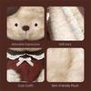 Stuffed Animal Bunny Plush Toy Sleeping Pillow Stuffed Rabbit Walnut Rabbit Doll  Animal Lovers