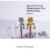 Cute Cat Spoon Gold Sliver Long Handle Spoons Flatware Drinking Tools Kitchen Conveninece Items Household Accessories Tools