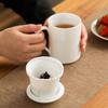 Muyi Sweet White Porcelain Office Tea Cup