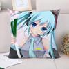 Body Pillow Cover  M-Miku Cushion Covers for Bed Pillows Car Decoration Sofa Cushions Decorative Pillowcase Fall Decor Home