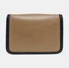[Pre-Owned] Tb Small Brown Leather Shoulder Bag With Gold Hardware And Detachable Strap - Very Good #1LPD053