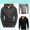 Herren Winter Kapuzenpullover Slim Fit Mit Kapuze Sweatshirt Aus Weichem Warmem Material Jacke