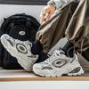 Warrior Thick Sole Height Increasing Trendy Casual Versatile Breathable Sweat Absorbent Wear Resistant Low Top Dad Shoes Men sneaker WXY(S)-5607C02