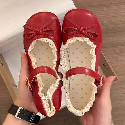 Spring Autumn Butterfly-knot Women Flats Round Toe Ladies Casual Ballet Shoes Soft Leather Comfort Dress Ballerinas Shoes