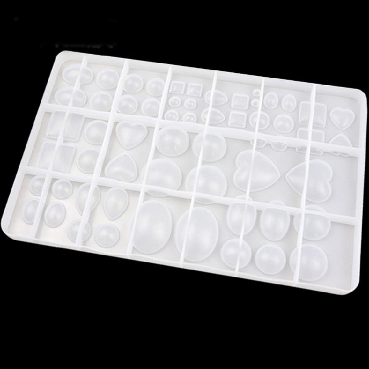 Gem Jewelry Silicone Casting Mold for DIY Crystal Stone Handmade Cake Decoration