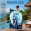 Gothic Corpse Beauty In Bloom Beach Towel, Microfiber Beach Towel, Perfect For Pool, Beach, Travel, Home Decor Beach Party Fan Gifts