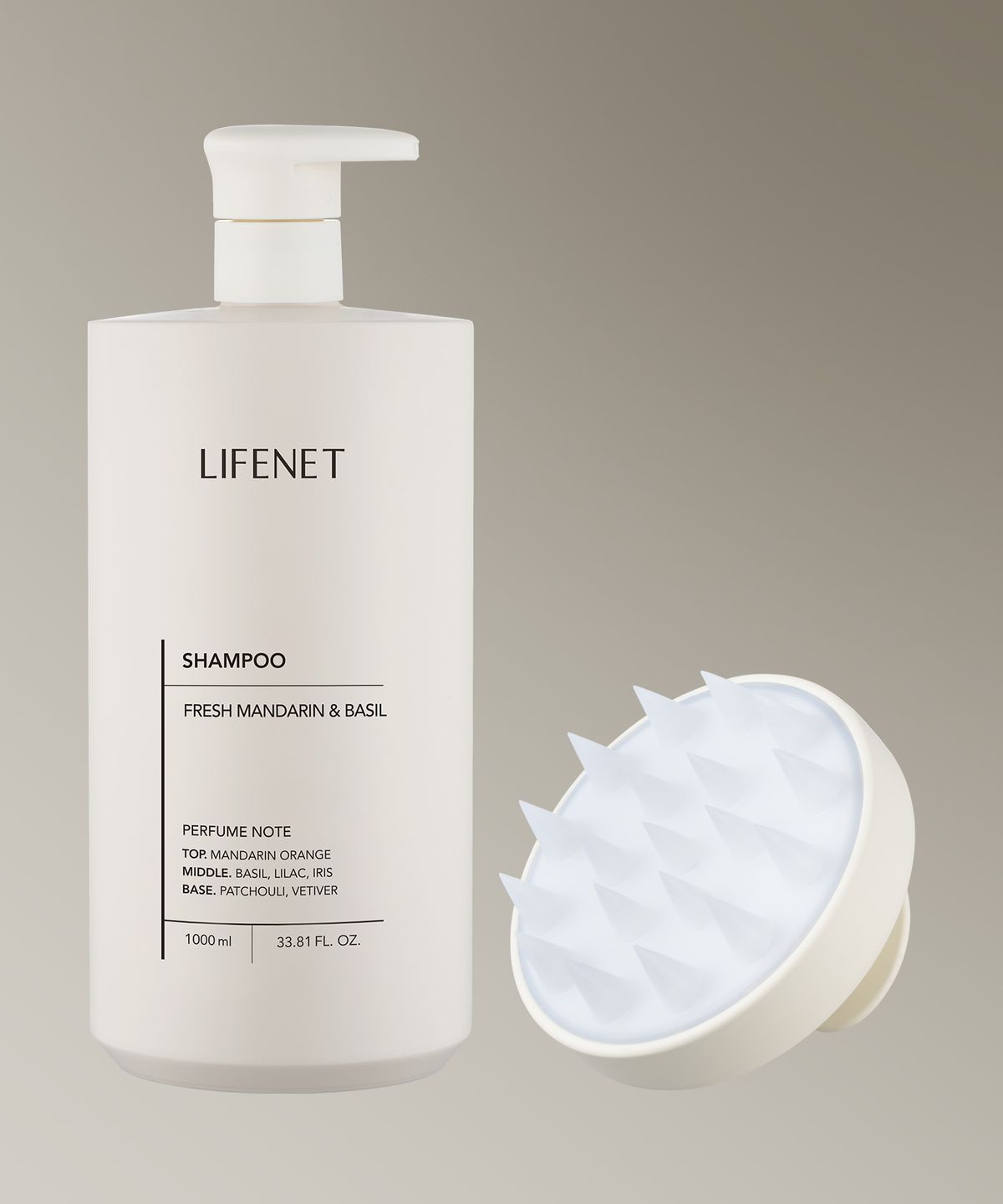 [SET] Perfume Shampoo 1000ml + Shampoo Brush Shampoo - Floral Musk