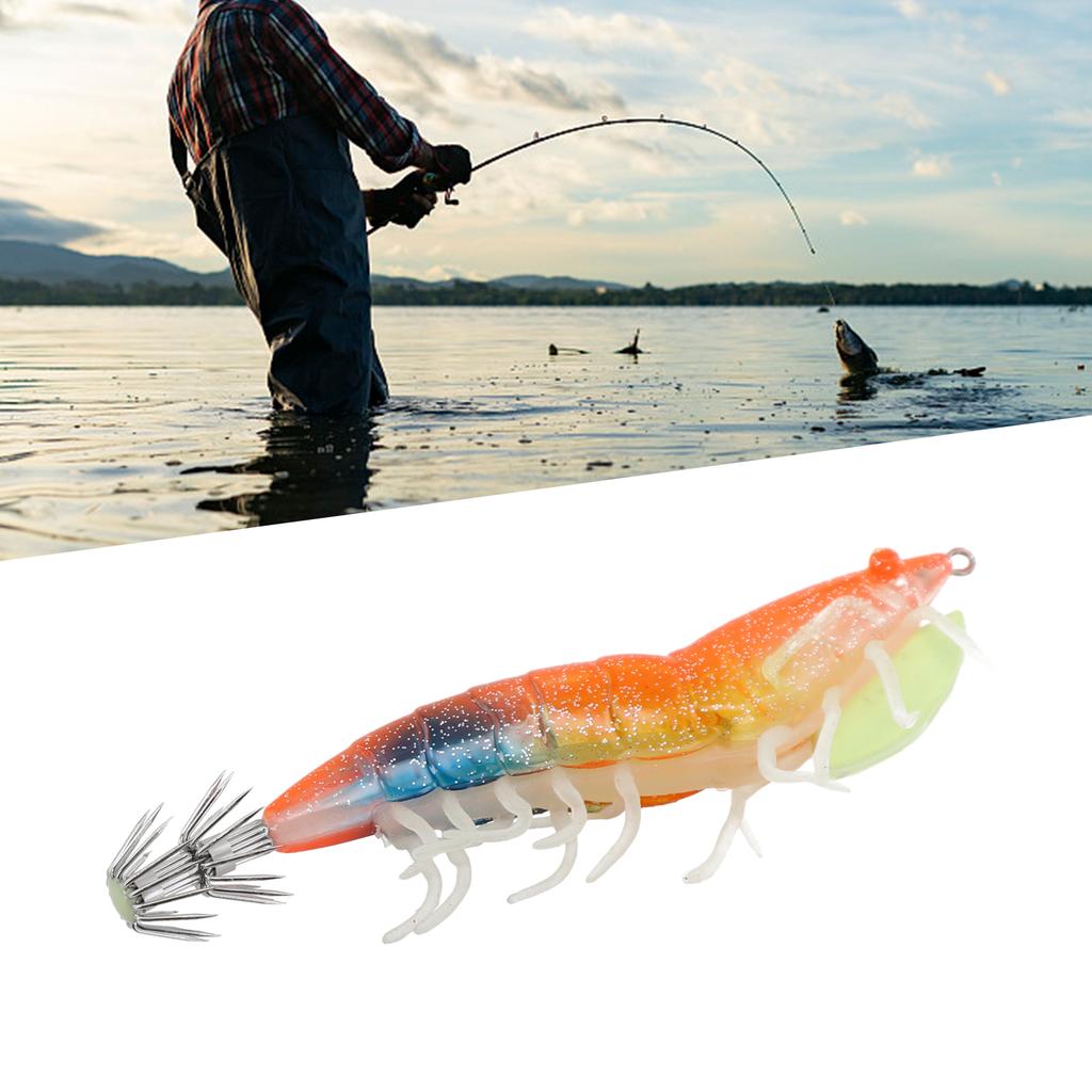 Luminous Accessories Cuttlefish Lure Jig Shrimp Eging