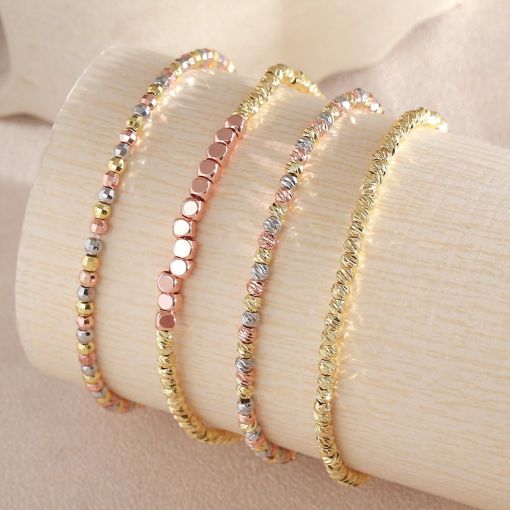 Geometrisches Kupferarmband Unisex Minimalistisches Kettenschmuckstück Für Hochzeiten Und Geschenke