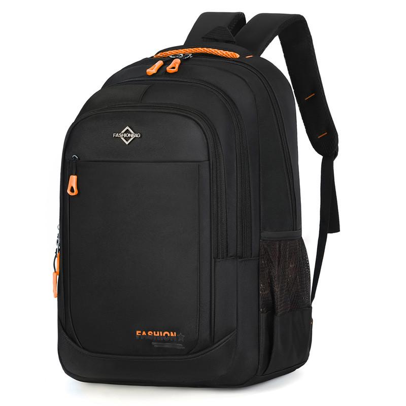 Oxford Fabric Large Capacity Backpack For Students With Breathable Straps For Travel And School Use