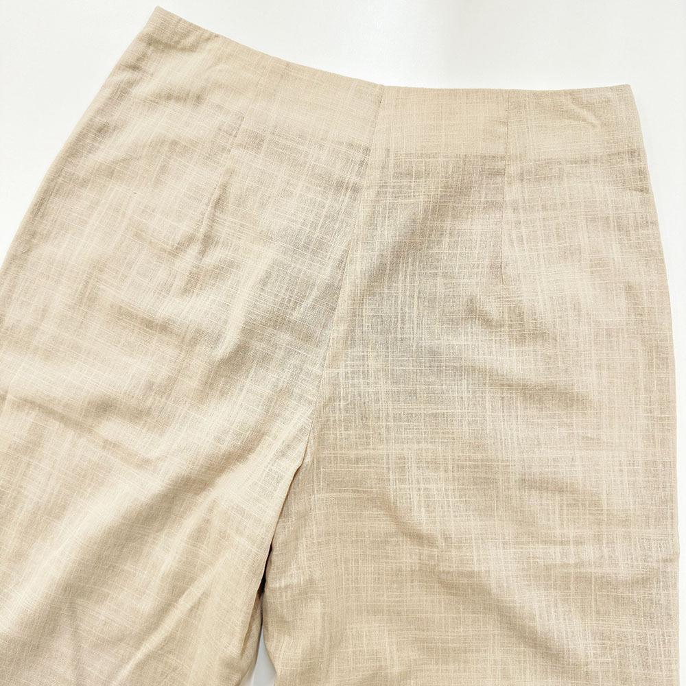 High-end New Style Vest Set All Cotton Square Neck Sleeveless Vest Top Long Pants Two-piece Set Women's Clothing