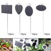 Labels 10Pcs Signs Garden Markers Slate for