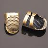 1pc Copper Thimble Sewing Retro Finger Protector Anti Slip Ring For Protect Fingers During Sewing Sewing Supplies Sewing Kit