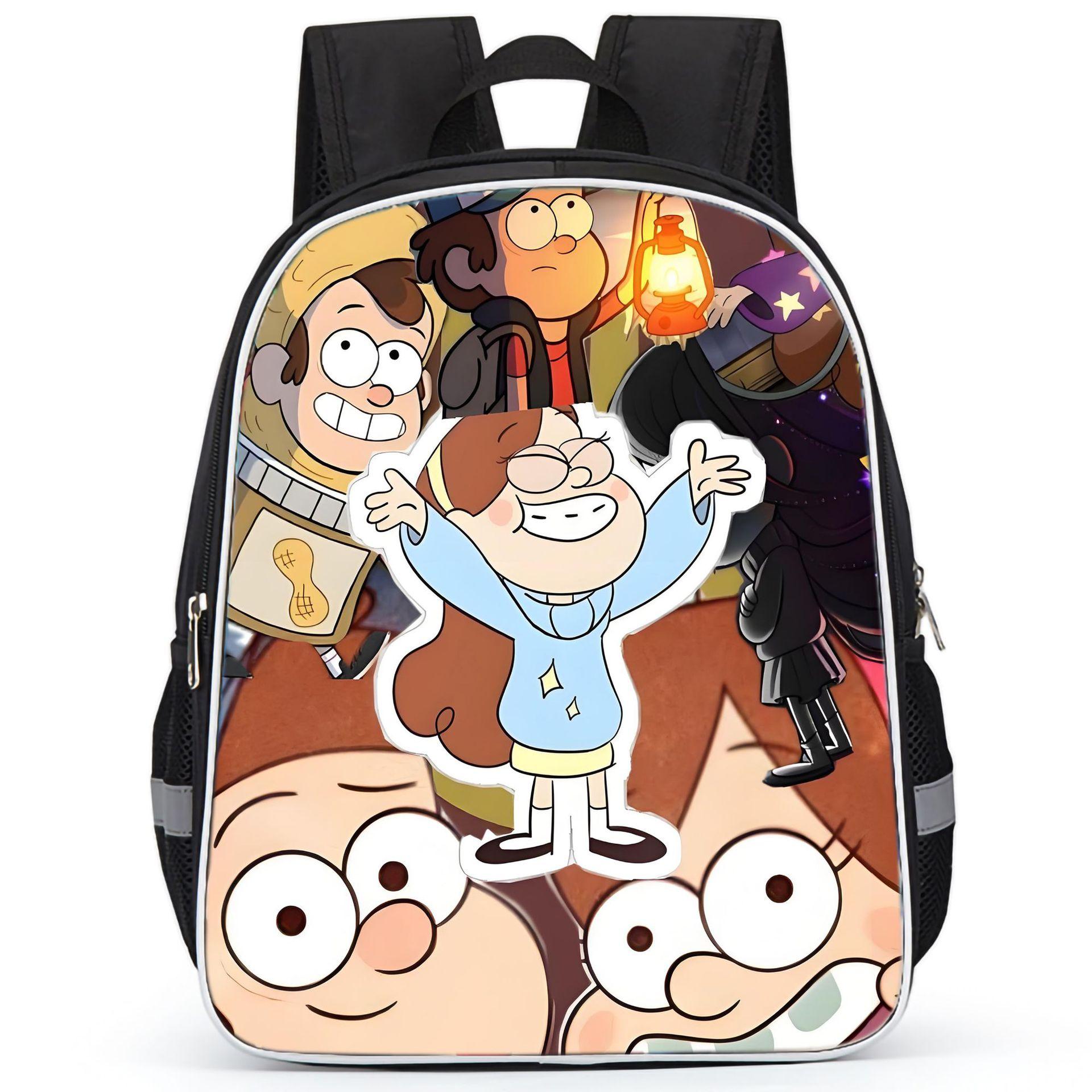 Strange Town Gravity Falls Printed Backpack Student School Bag