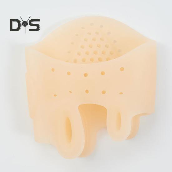 1 Paar Zehentrenner, ergonomisch, atmungsaktiv, Belüftung, Silikon-Zehenabstandshalter, atmungsaktiv, kühlende Zehendichtung