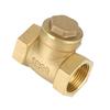 3/4" NPT Brass Water Oil Gas Swing Check Valve Threaded Plumbing Fitting