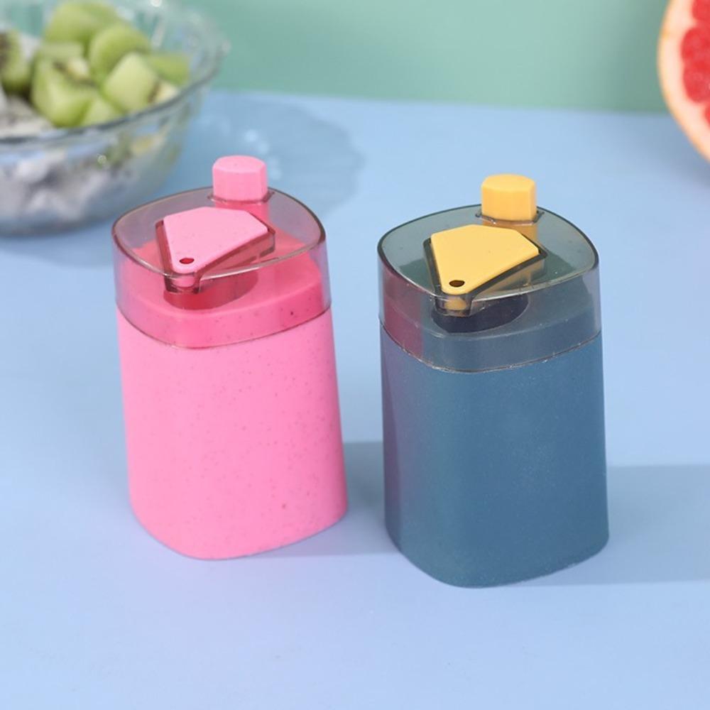 Portable Automatic Toothpick Dispenser Pop-Up Tooth Picks Container  for Kitchen Restaurant