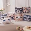 Realistic 3D Printed Dog Pillow Comfortable and Durability Plush Velvet Cushion for Animal Lover Optional Prints