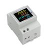Single Phase LCD-Digital Display Wattmeter Alternating Current Power Consumption Energy Electric Meter Electric Din Rail
