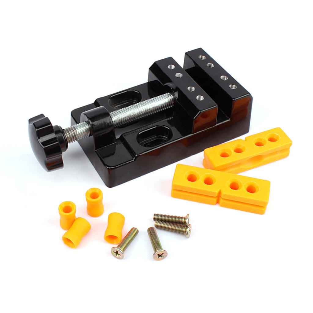 DIY Sculpture Craft Carving Tool Universal Jaw Bench Clamp Mini Drill Press Table Vise Fixing Small Part Jewelry Watch