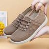 Women's shoes new flying woven casual shoes light breathable single shoes soft sole comfortable shoes women's simple lace-up mesh shoes