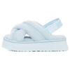 DISCO Cow Split Leather Stylish Sandal Women's Creek Blue 1121550-CRK