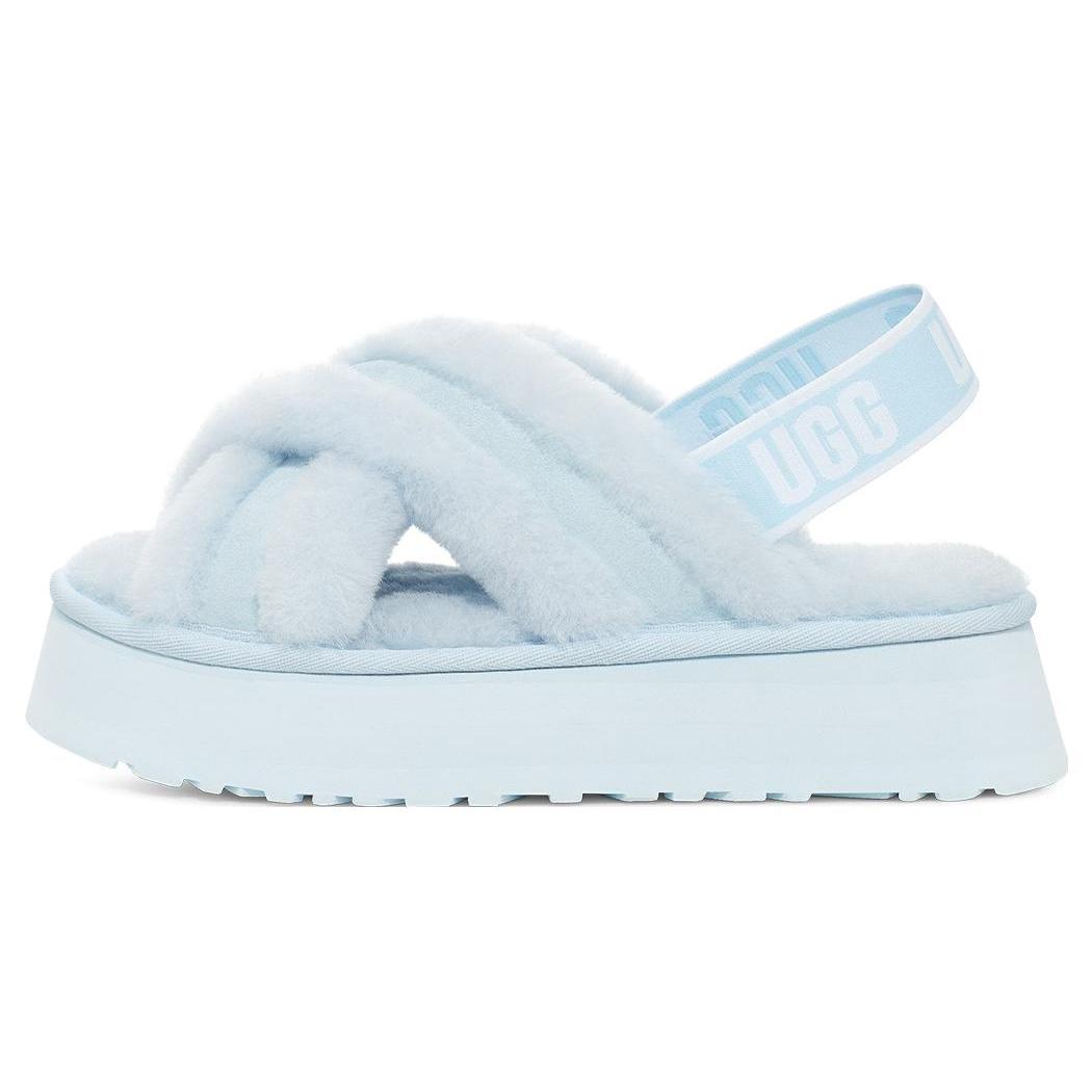 

UGG DISCO Стильний сандаль зі спилка під корову Жіночий Creek Blue 1121550-CRK