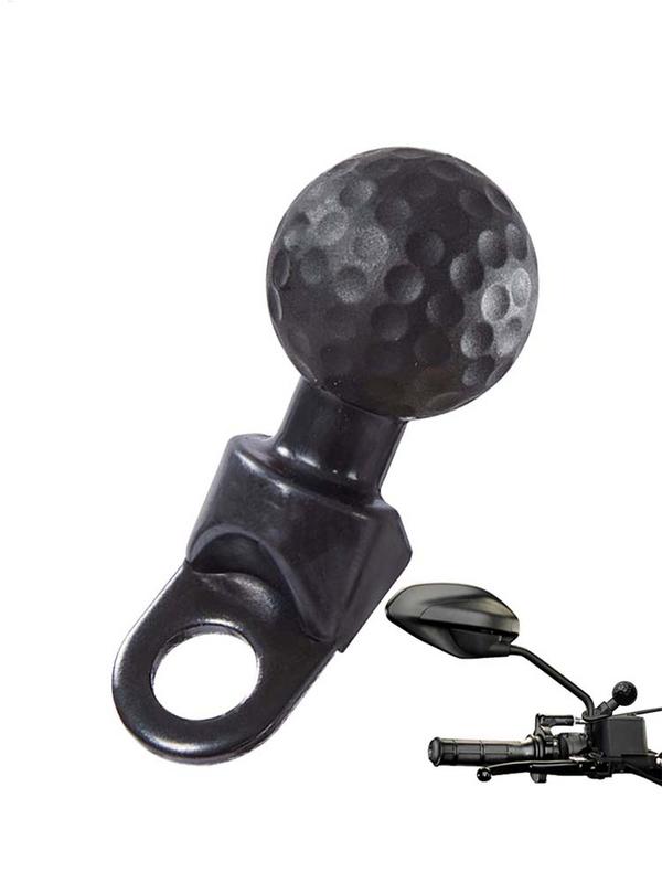 Angled Bolt Head Adapter Ball Base with Mounting Hole M10 M8 Aluminum Alloy Mount Base Motorcycle Phone Holder Accessories
