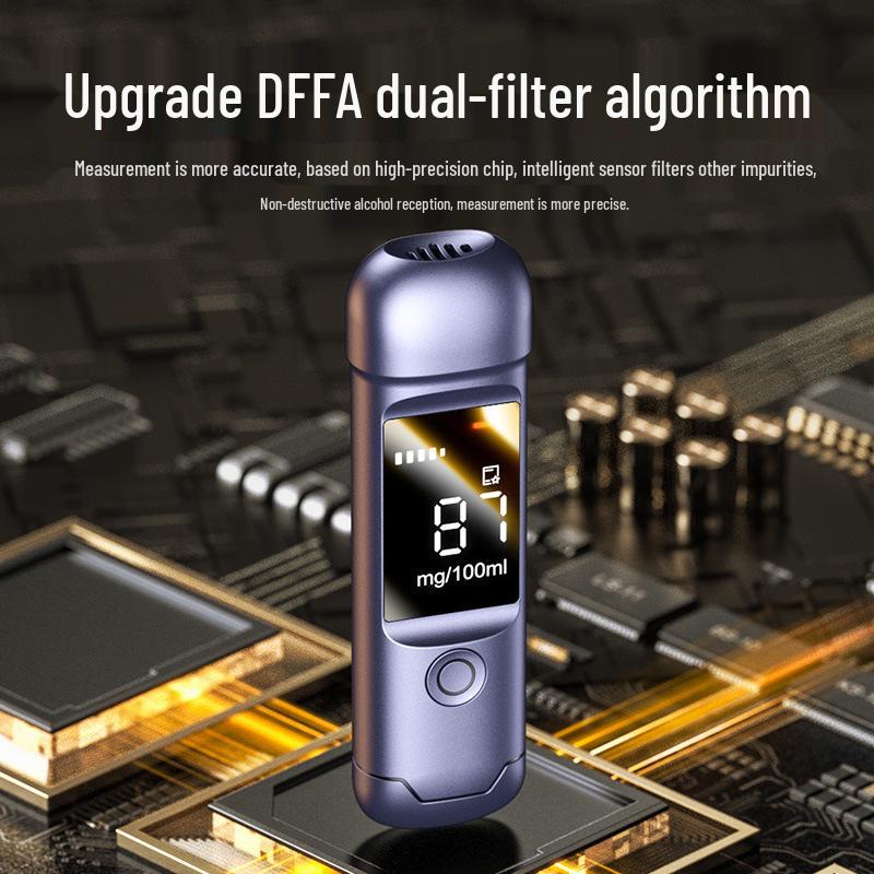 Zhao Wei High-Precision Portable Breathalyzer 1000 - Alcohol Tester for Traffic Safety