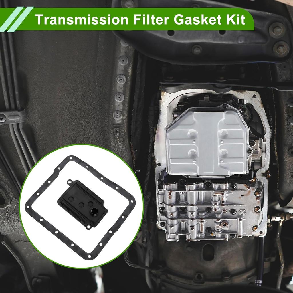 No.2657081A10 Transmission Filter for SUZUKI Jimny 1998-2001 Durable Black Engine Automatic Transmission Oil Filter Kit 1SET