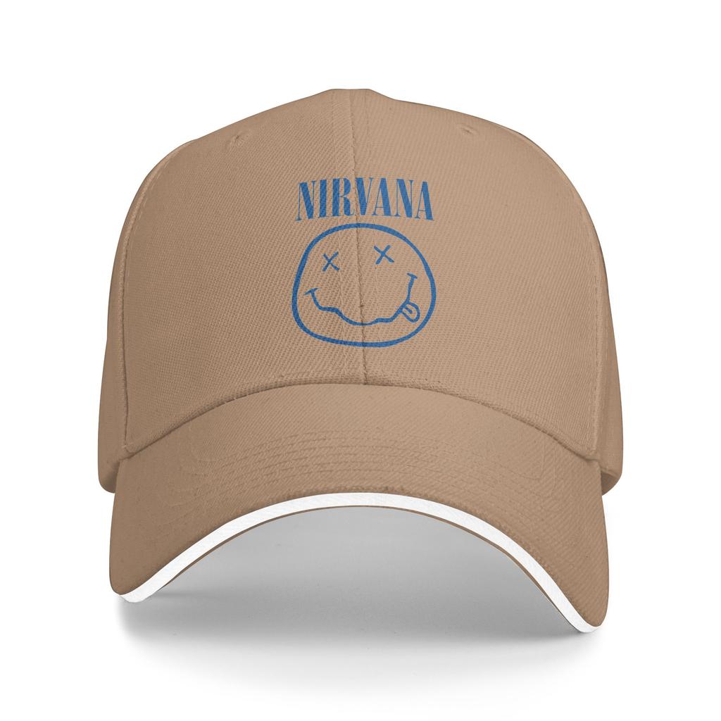 Summer Nirvana Rock Band Baseball Cap Kurt Cobain Outdoor Sports Yk Retro Design Sun Hip Hop Hats FeUnisex Unisex Snapback Cap