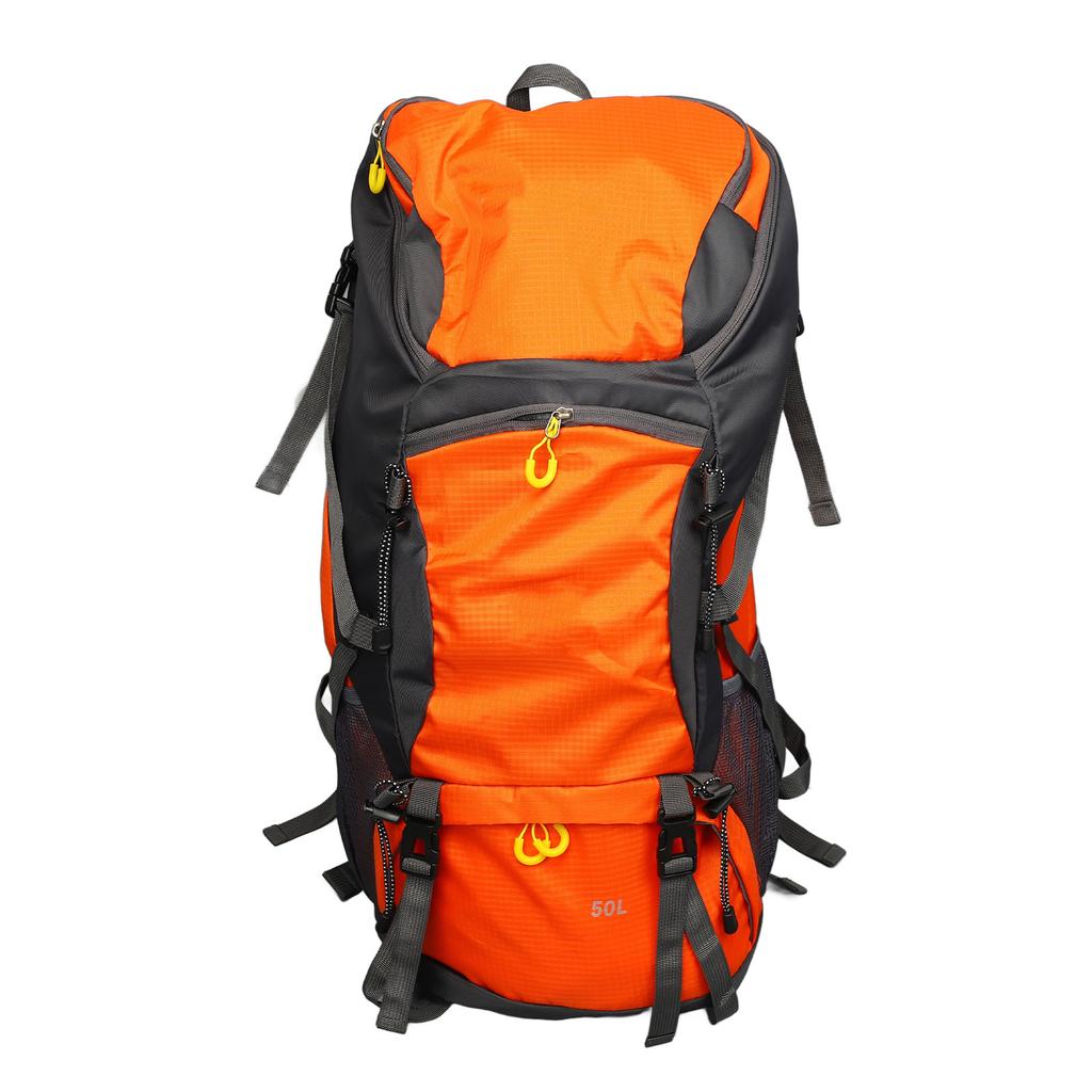 50L Hiking Backpack Professional Large Capacity Waterproof Wear Resistance Multi Pockets Outdoor Camping Backpack for