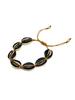 Occhi Di Lupo Marrakesh Black Shell Bracelet