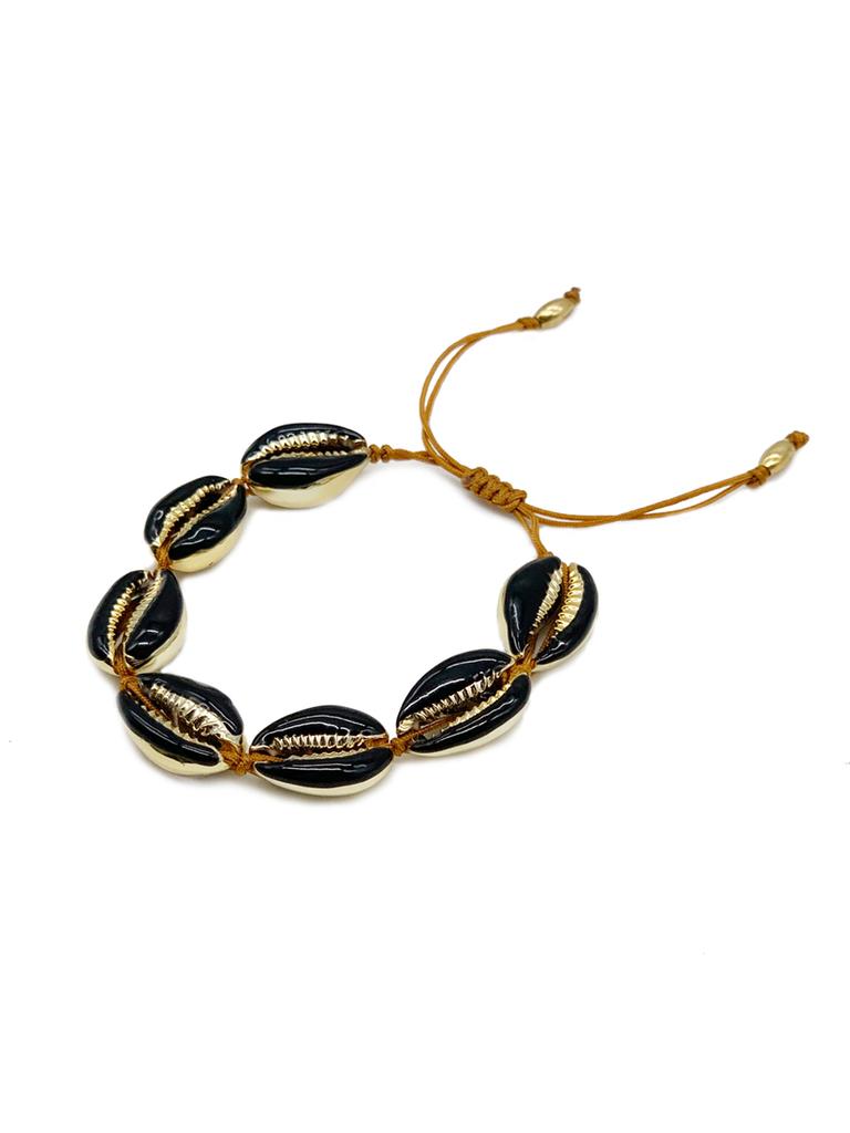Occhi Di Lupo Marrakesh Black Shell Bracelet