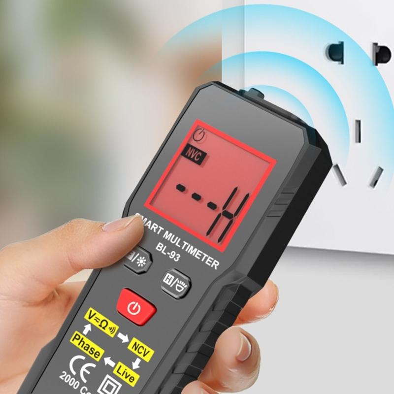 Intelligent Anti Burn Digital Multimeter Portable Suitable For Electrical Safety With Overload Protected Voltages Tester