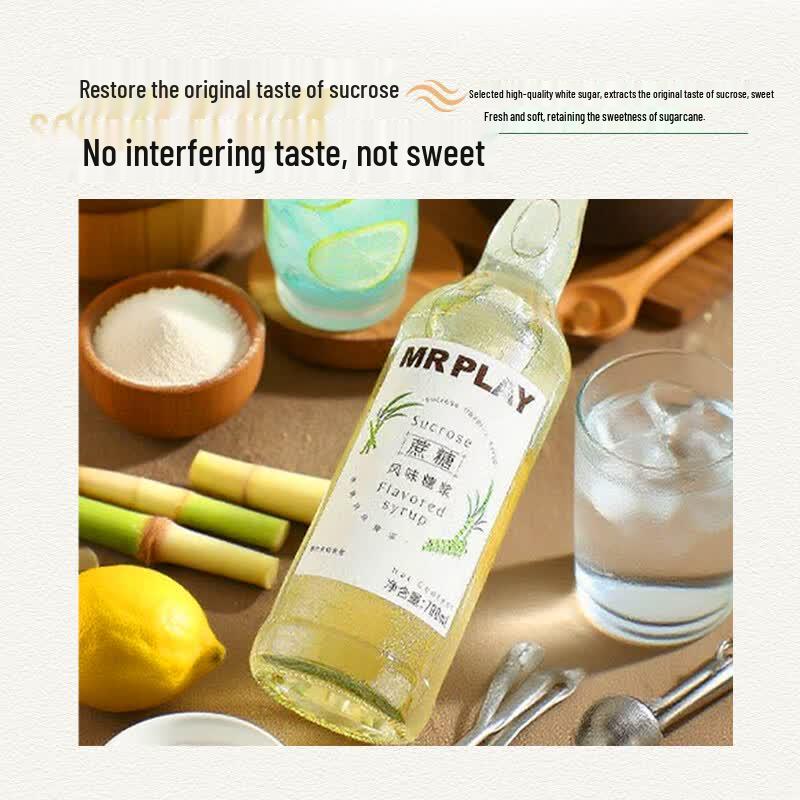 Mr. Play Sucrose Flavor Cocktail Syrup, 700ML