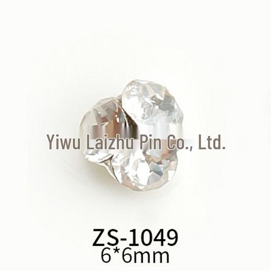 New Hot-Selling French Blush Crystal Diamond Nail Art Jewelry: Super Whitening Pink and Tender Design